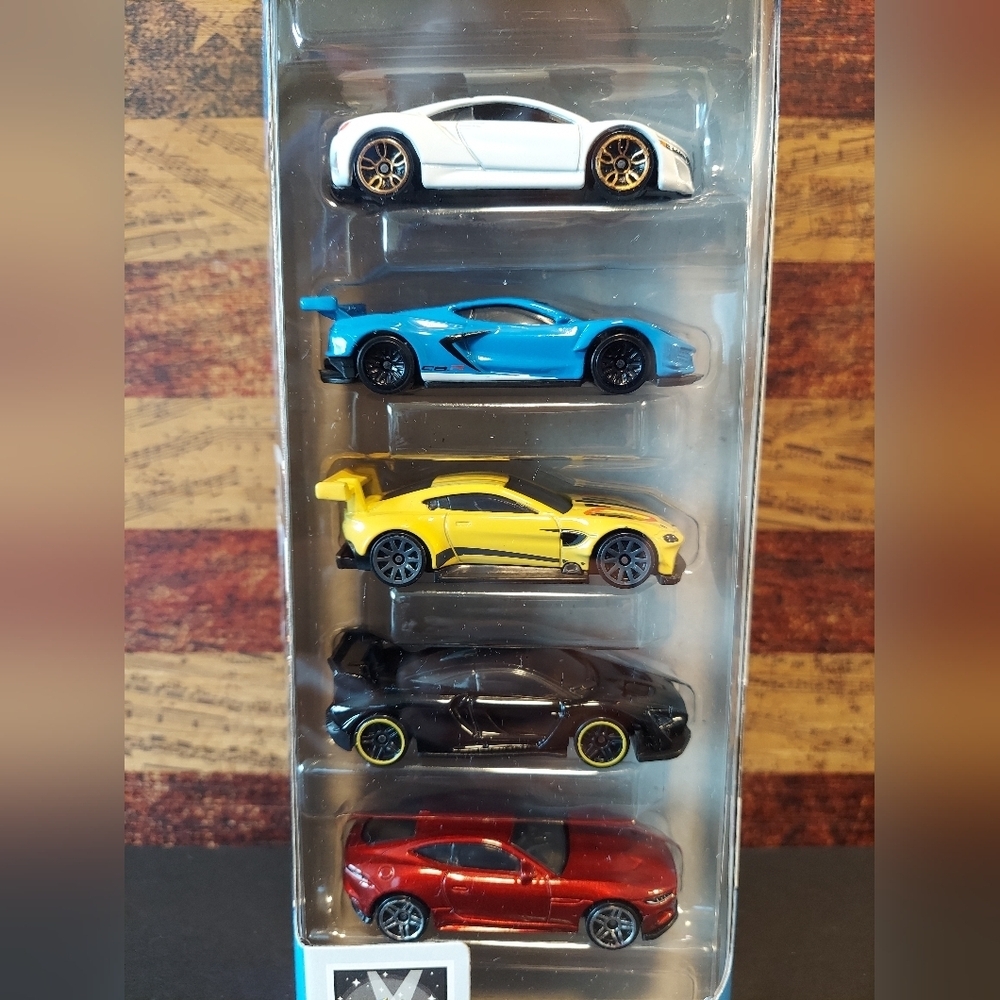 Hotwheels Sports Cars 5 Pack Motor Show - Picture 2 of 8